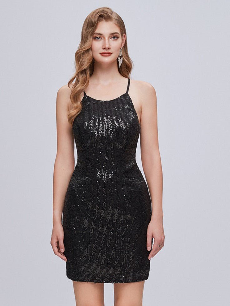Ruched Bodice Chiffon Homecoming Dress