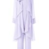 Floral Chiffon Mother of the Bride Dress Pant Suits