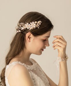 Beaded Pearl Wrist Hair Accessory