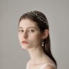 Elegant Pearl Chain Wrist Corsage